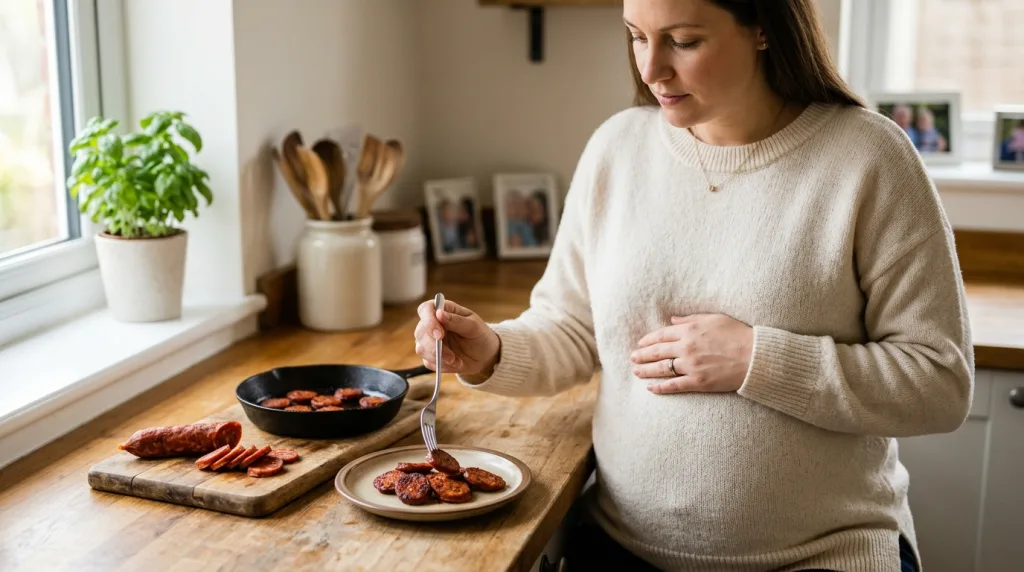 découvrez nos conseils pour consommer du chorizo en toute sécurité pendant la grossesse et protéger la santé de bébé.