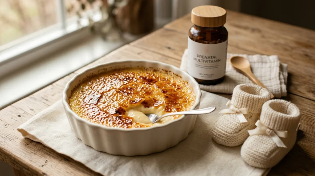 découvrez les risques liés à la consommation de crème brûlée pendant la grossesse et les précautions essentielles à suivre pour assurer la sécurité de maman et bébé.