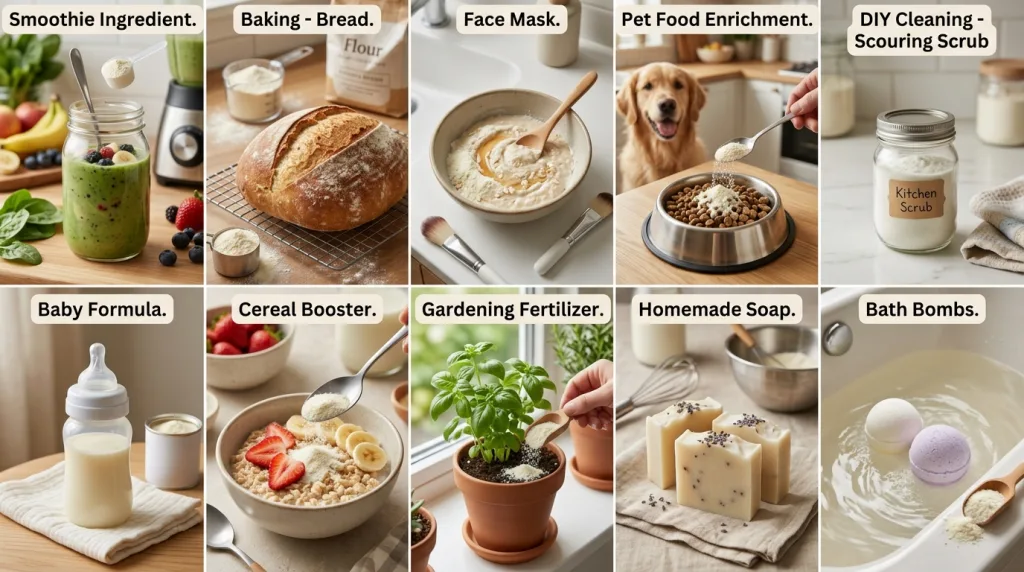 découvrez 10 solutions pratiques pour utiliser le lait en poudre bébé non utilisé et éviter le gaspillage.