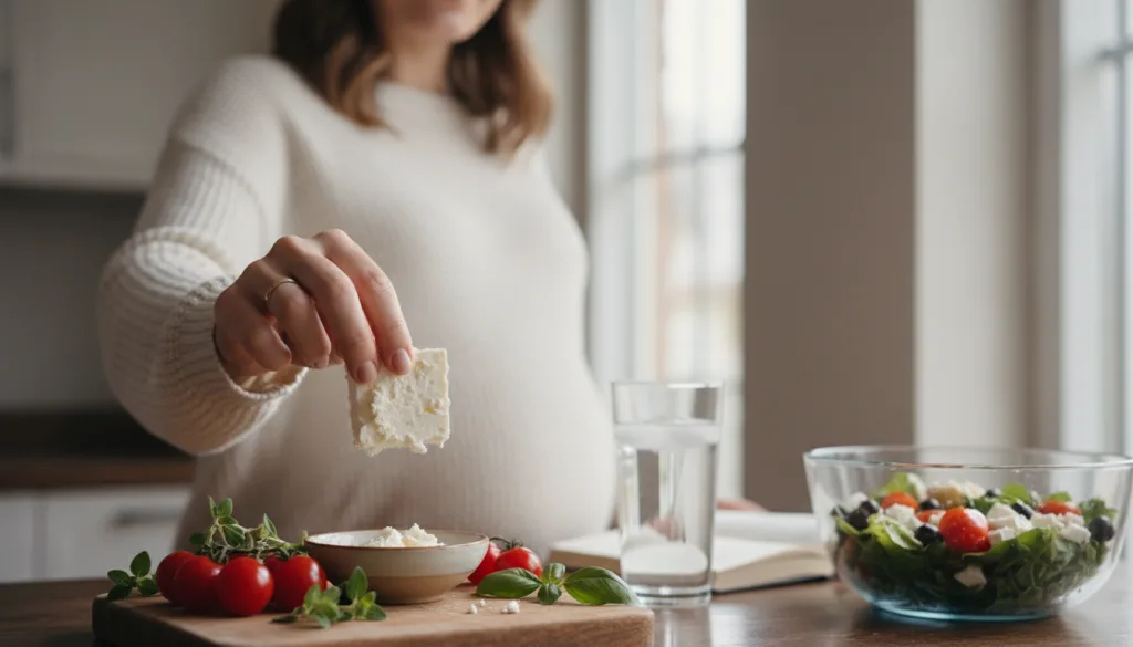 découvrez si la feta est sûre à consommer pendant la grossesse et quels sont les risques possibles pour la future maman et le bébé.