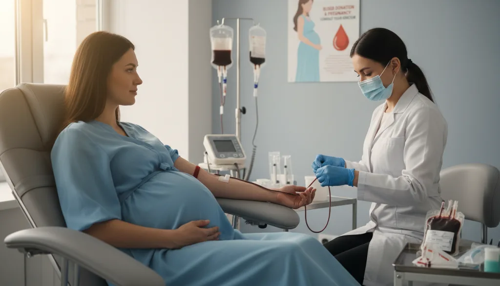 découvrez les risques liés au don du sang pendant la grossesse et les recommandations essentielles pour assurer la sécurité de la mère et du bébé.